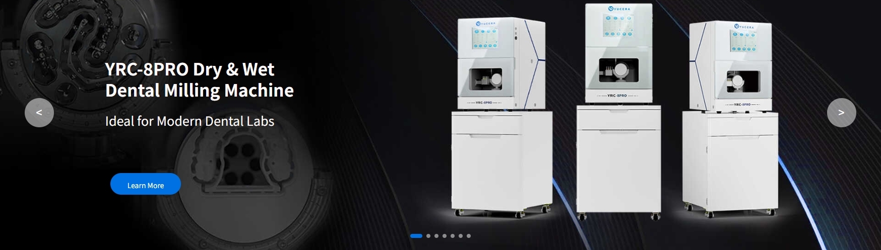 YRC-8PRO kuru ve ıslak diş freze makinesi