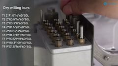 YRC-8PRO Kuru Kesim Frezleri Takma | Adım Adım Eğitim #yucera #dişfrezeleme #shorts