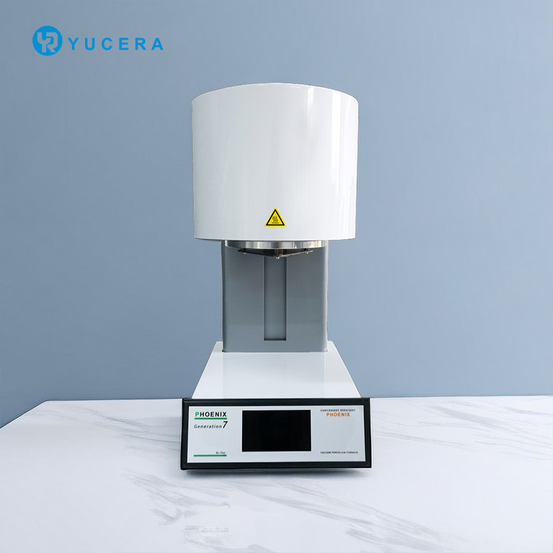 Yucera diş laboratuvarı yeni tip vakum seramik porselen fırını taç ve köprüler için yüksek hızlı üreticinin fiyatı
