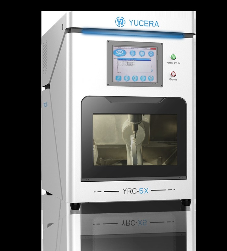 5-Axis Dental Milling Machine 1.5KW 220-230V for Crowns Bridges Abutments