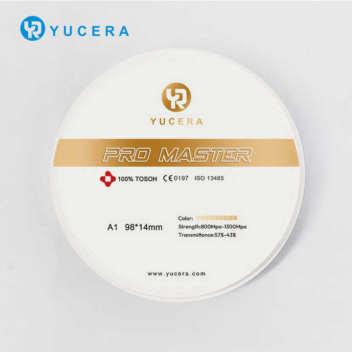 Yucera Pro Master AG Dental Zirconia Blocks Unmatched Precision for Dental Restorations