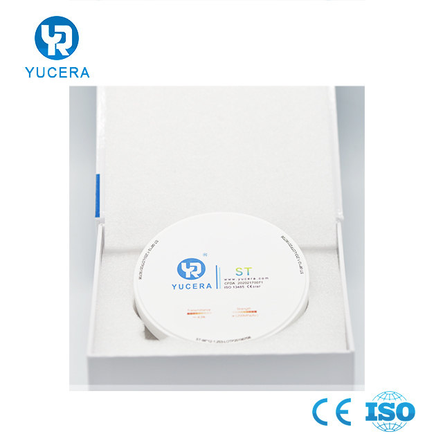 Yucera ST White Zirconia Block  Dental Materials for Lab and Dealer