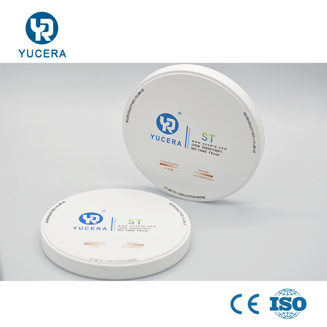 Yucera ST White Zirconia Block  Dental Materials for Lab and Dealer