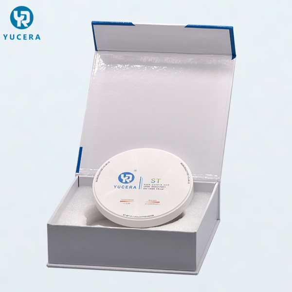 Yucera ST 98mm Zirconia Dental Block for Dental Equipment Laboratory and Dental Implant/chairs