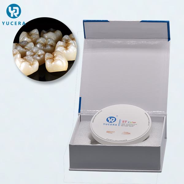 Yucera Zirconia Dental Block and Cad Cam Dental Milling Machine Used for Zirconia Sintering Furnace Dental