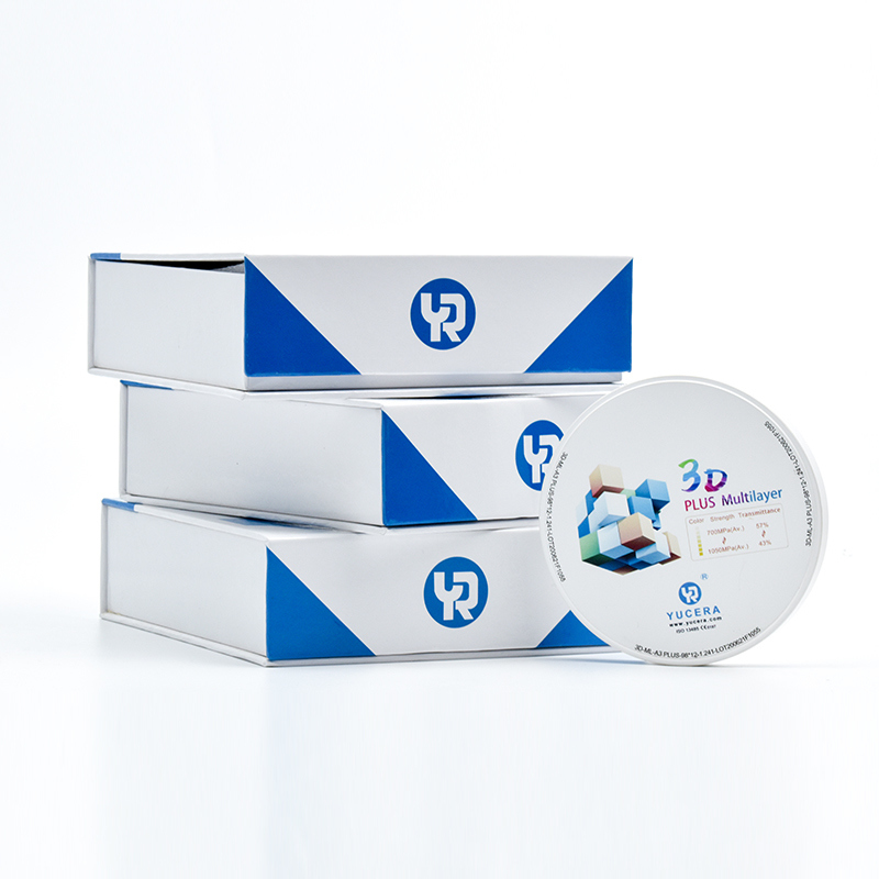 Yucera 3D Plus Multilayer Zirconia Block Yucera Dental Zirconium Block for Cad /cam System / Dental Zirconia for CAD Laboratory