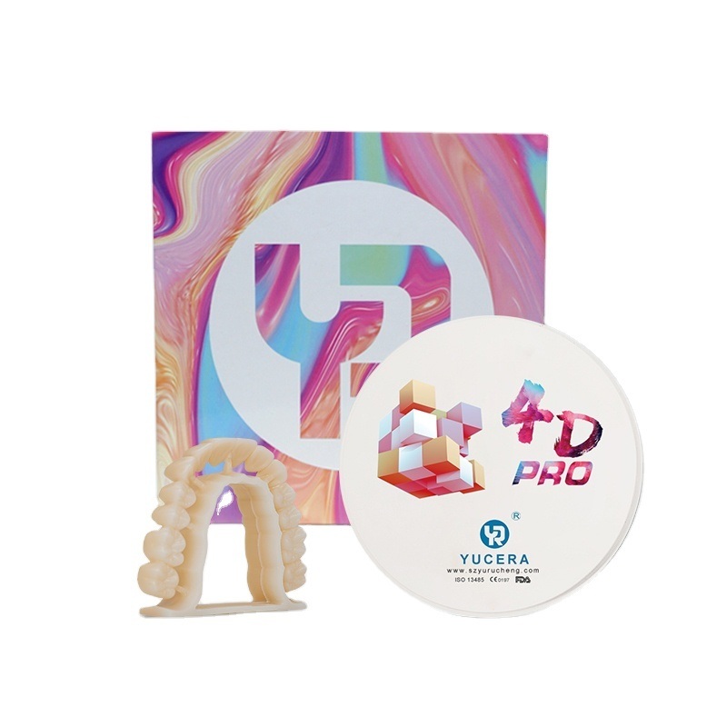 Zirconia Disc 4d Pro Multilayer Zirconium Block A1 A2 A3 Color Ceramic 4 d Pro Zirconia Dental