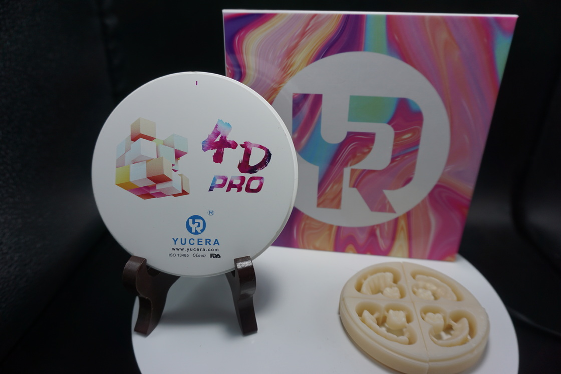 Zirconia Disc 4d Pro Multilayer Zirconium Block A1 A2 A3 Color Ceramic 4 d Pro Zirconia Dental