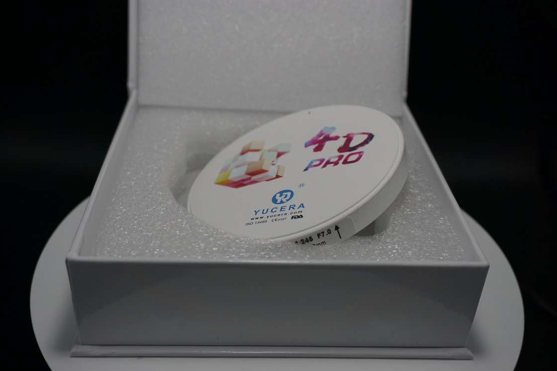 Zirconia Disc 4d Pro Multilayer Zirconium Block A1 A2 A3 Color Ceramic 4 d Pro Zirconia Dental
