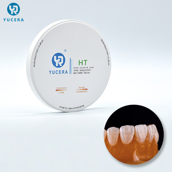 Yucera Price for Promotion Dentist Denture Zirconia Disc Zirconia HT White Dental Zircon Blocks