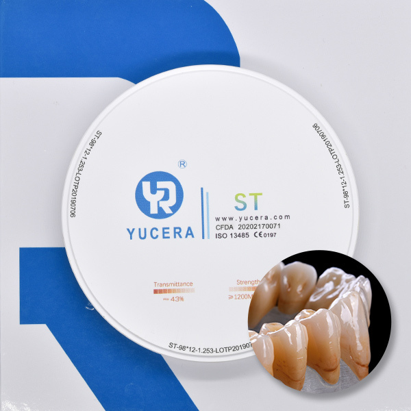 Yucera High Quality and Affordable Dental Ceramic Disc Zirconia Blocks Dentist Lab Zirconia Dental
