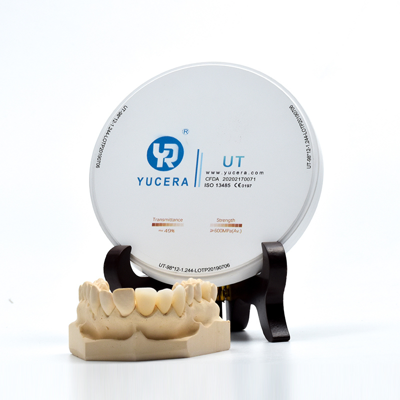 Yucera UT White Multilayer Construction Durable Ceramic Blocks the Dentist's Choice for Strength and Aesthetics