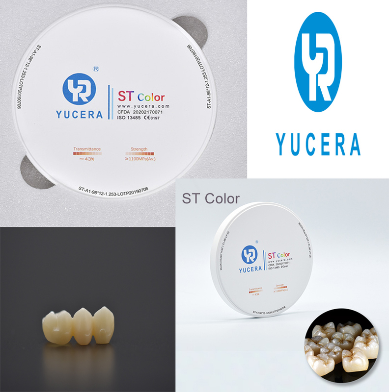 Yucera High Quality and Affordable Ceramic Dental Zirconia Disc Zirconia Block