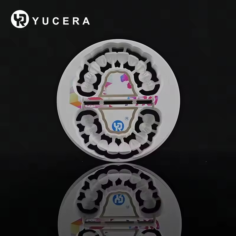 Yucera 4D Pro Customizable Multilayer Zirconia Blocks for Dental Lab Sintering & Milling