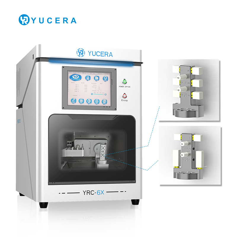 High Quality Yucera 5axis Wet Dental Milling Machine YRC-6x Best Price for Dental Lab