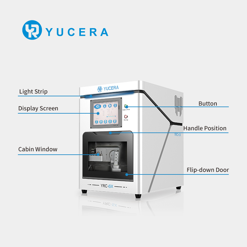 YUCERA Cad/cam  Wet Milling Portable Machine  Dental Unit Laboratorio Dental Dental Instruments Set