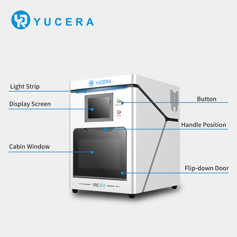 Best Selling YUCERA YRC-5X 5-Axis CADCAM Dental Milling Machine Zirconia Dental Lab Equipment