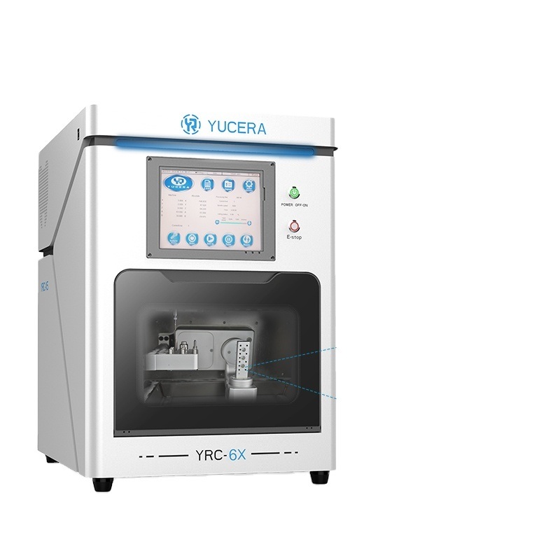 Yucera YRC-6X Efficient Production Multifunctional Dental CAD/CAM Machining Centers - One Machine for Many Needs