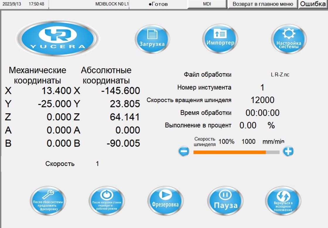 Yucera YRC-6X Efficient Production Multifunctional Dental CAD/CAM Machining Centers - One Machine for Many Needs