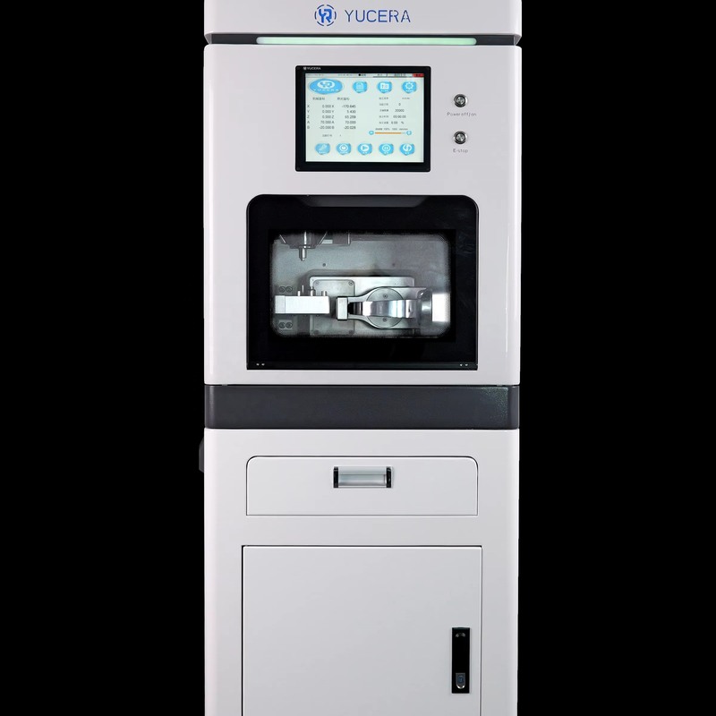 Yucera YRC-8S Disilicate Lithium and Composite Materials Wet Milling Machine for Lab