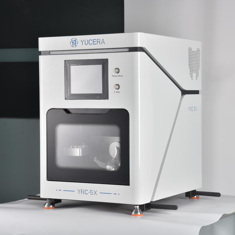 2025 New Mode PMMA Composite Zirconia Dry Cut 5 Axis  Dentist Cad Cam Milling Machine for Dental Lab