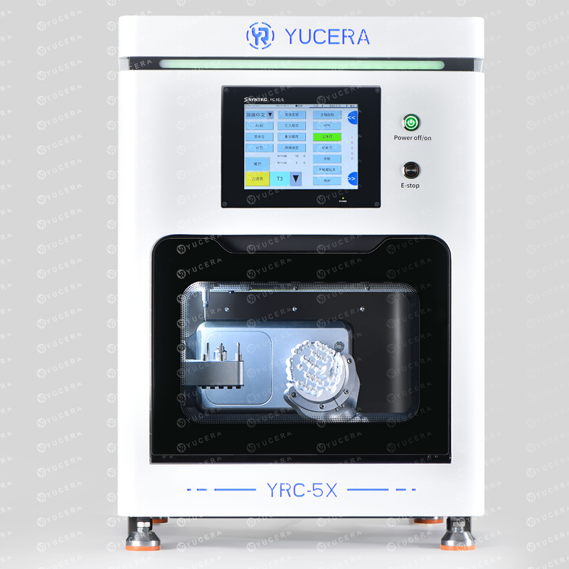 YUCERA YRC-5X 5 Eksenli Freze Makinesi  Yüksek Hızlı Zirkonya ve İmplant Dayanak Üretimi