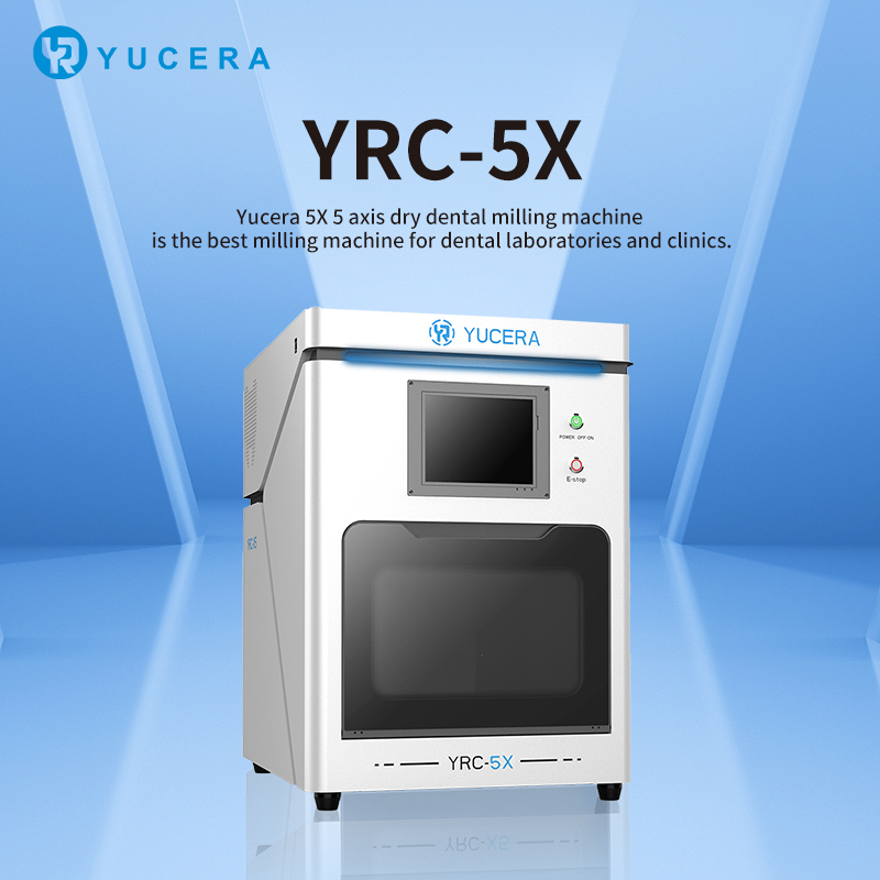 Yucera Cost-Effective Dental CAD/CAM Milling Solution with 5 Axis CNC System