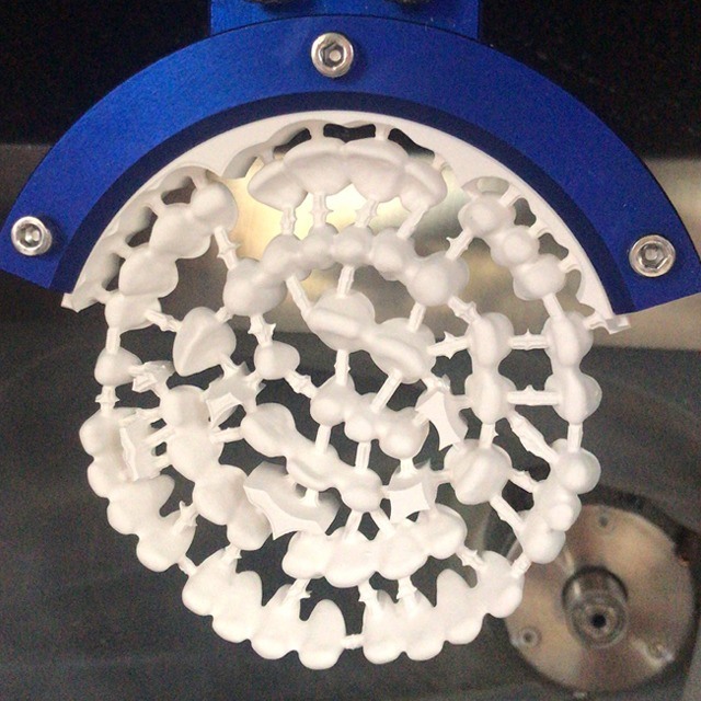 Stabilite Kaliteli CAM CAD Diş Freze Makinesi Yucera Sk-5A 5 Eksenli Diş Freze Makinesi