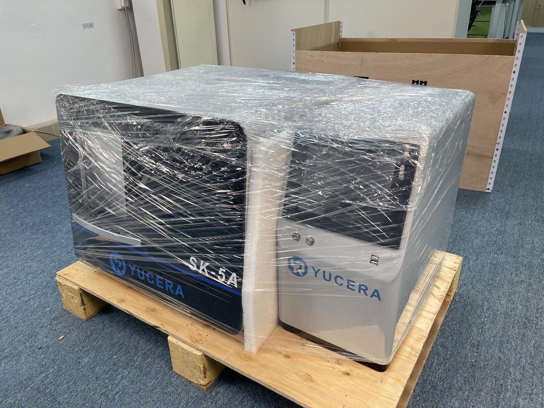 Yucera 5 Eksen Cad Cam Diş Freze Makinesi Laboratuvar için CNC Fresadora Cadcam Dental