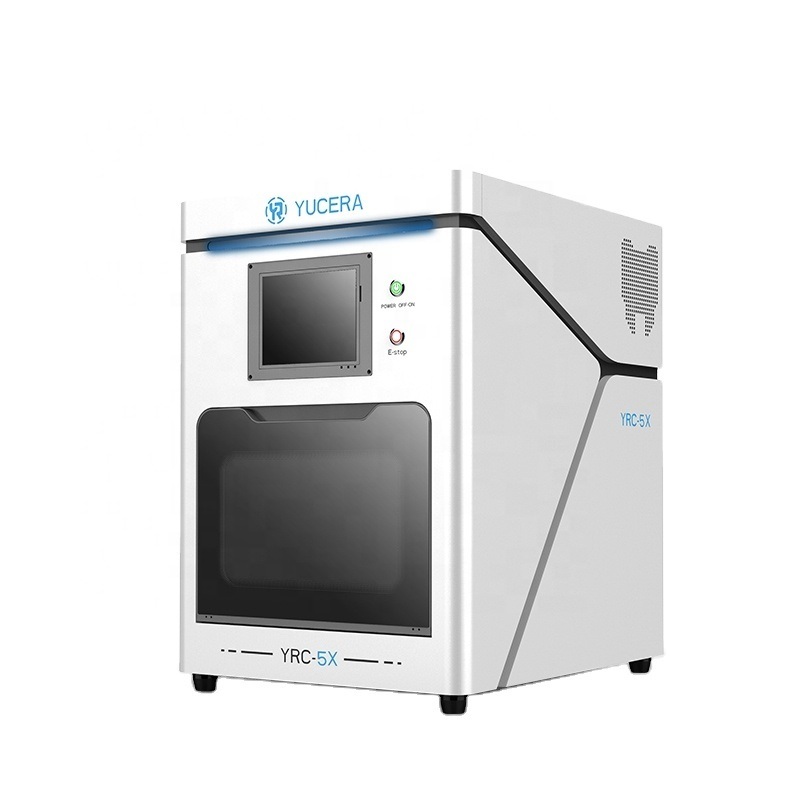 YRC-5X - 5 Eksen YUCERA Sıcak CADCAM Diş Zirkonyum Cad Cam Diş Freze Makinesi ve Diş Laboratuvarı Diş Freze Makinesi