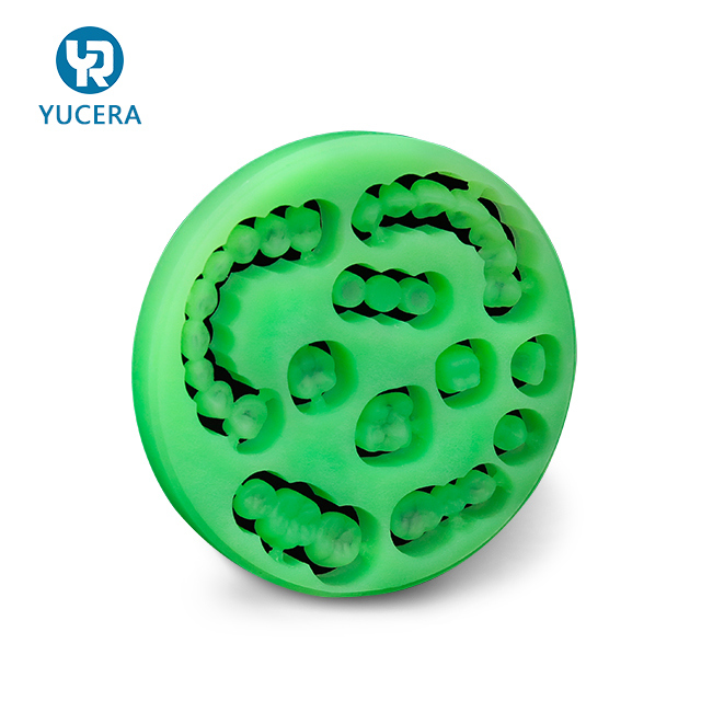 Toptan Fiyat YUCERA Diş Mumu Blokları İmalatı Diş Laboratuvarı CAD CAM Protez Oyma İçin