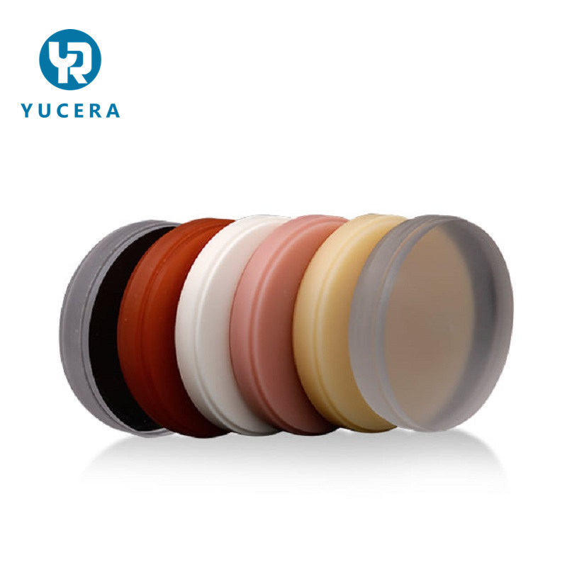 Diş Tüketim Malzemeleri Cad Cam Frezeleme Pmma Puck Diş Laboratuvarı Diş Reçine Akrilik Disk Diş Pmma Bloğu Geçici Protez