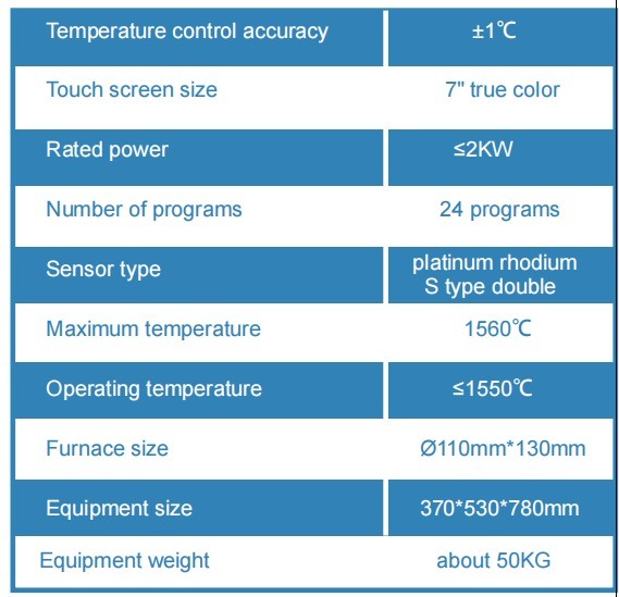 Yucera F10 Fast Sintering Furnace Dental Ceramic Sintering Fiber Chamber Ziriconia Sintering Furnace