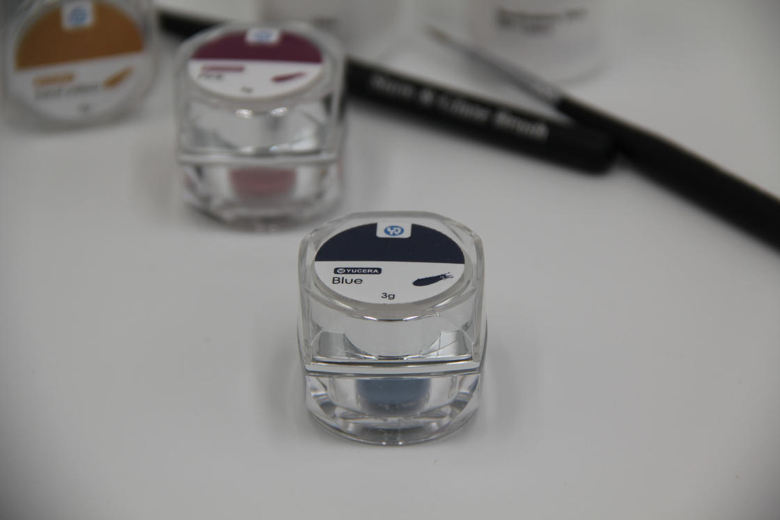 Eşsiz Gülüş Çözümleri Yucera 18 Renkli Seramik Zirkonya Boyama Kiti Diş Laboratuvarı Kreasyonları için Doğal Parlaklık