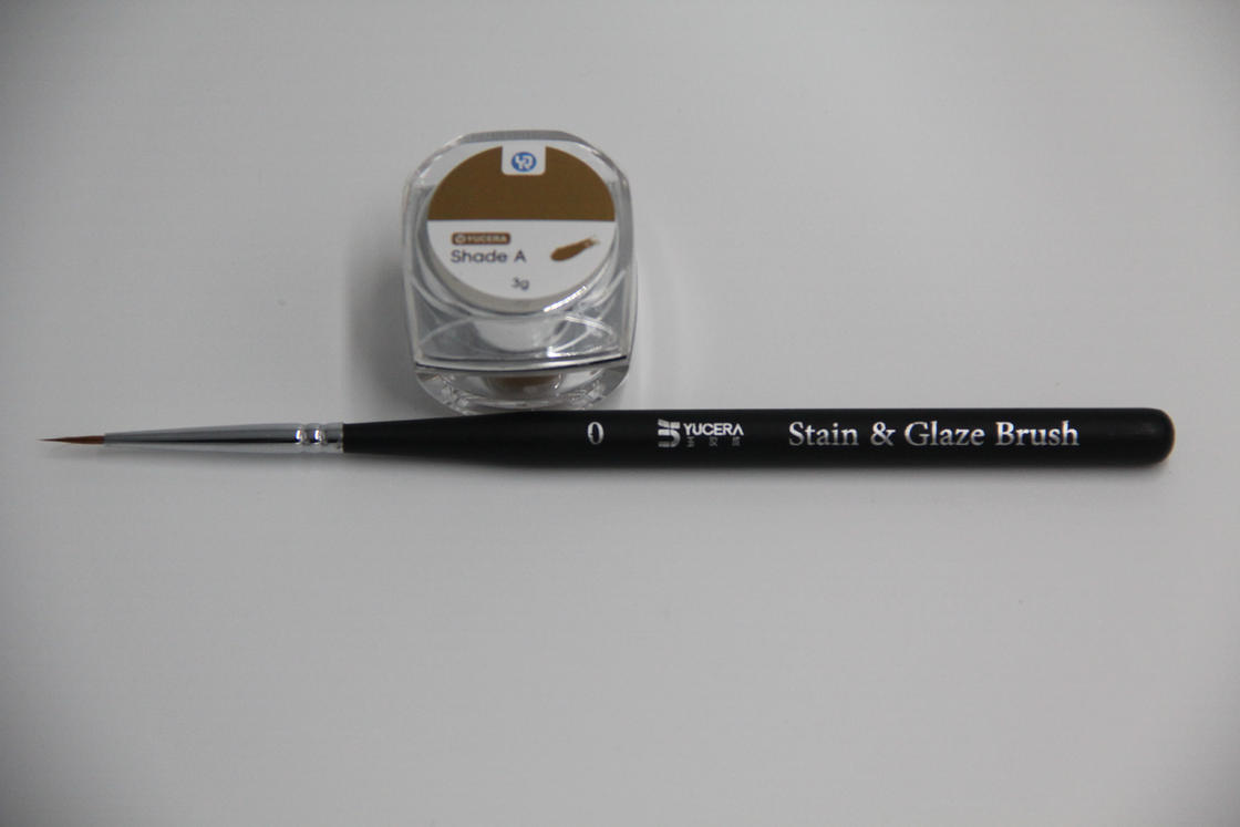 Eşsiz Gülüş Çözümleri Yucera 18 Renkli Seramik Zirkonya Boyama Kiti Diş Laboratuvarı Kreasyonları için Doğal Parlaklık