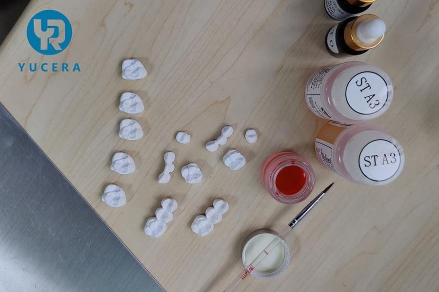Yucera ST renkli Diş Zirkonyum Diskleri Yüksek Kaliteli Bloklarımızla Mükemmel Uyumlu