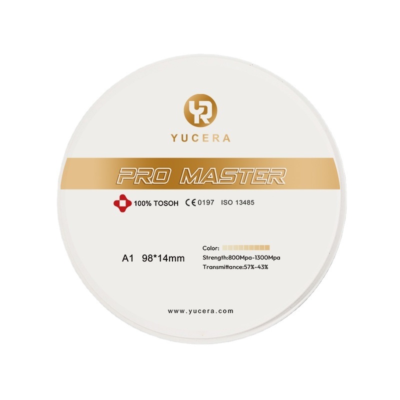 Yucera Pro Master Multilayer Zirconia Blocks - Designed for Accuracy in CAD/CAM Dentistry